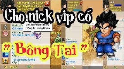 CHO NICK NGỌC RỒNG MAX VIP CÓ NHIỀU ĐỒ NGON (TK MK TRONG VIDEO) NHIỀU CẢI TRANG LẠ VÀ ĐỒ HƠN 200TR