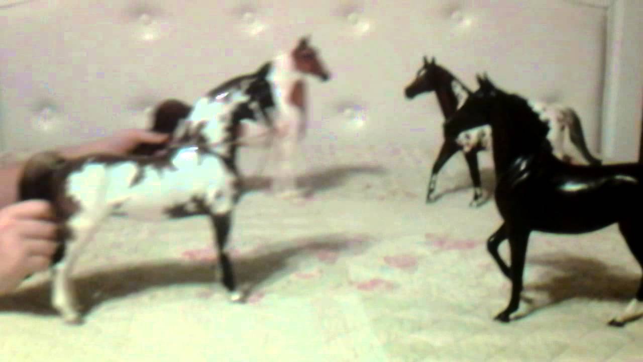 Breyers horses travel to breyerfest YouTube