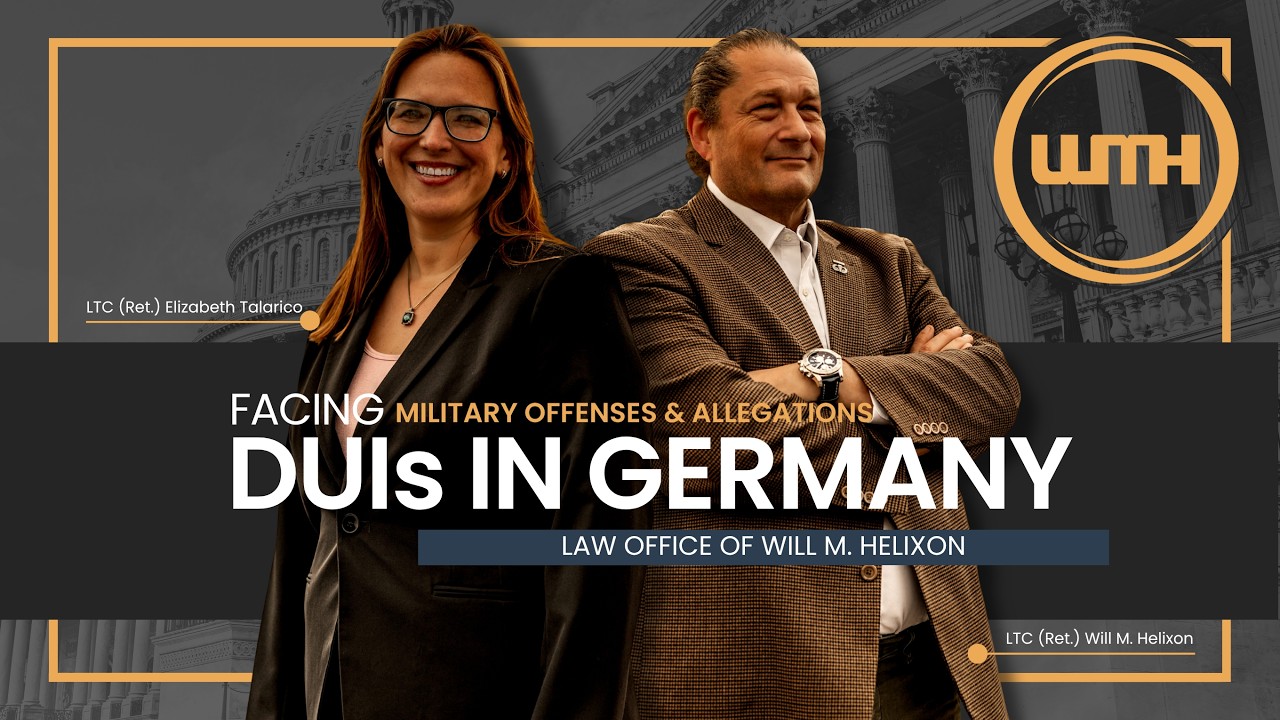 DUIs in Germany: Caught Between Two Jurisdictions