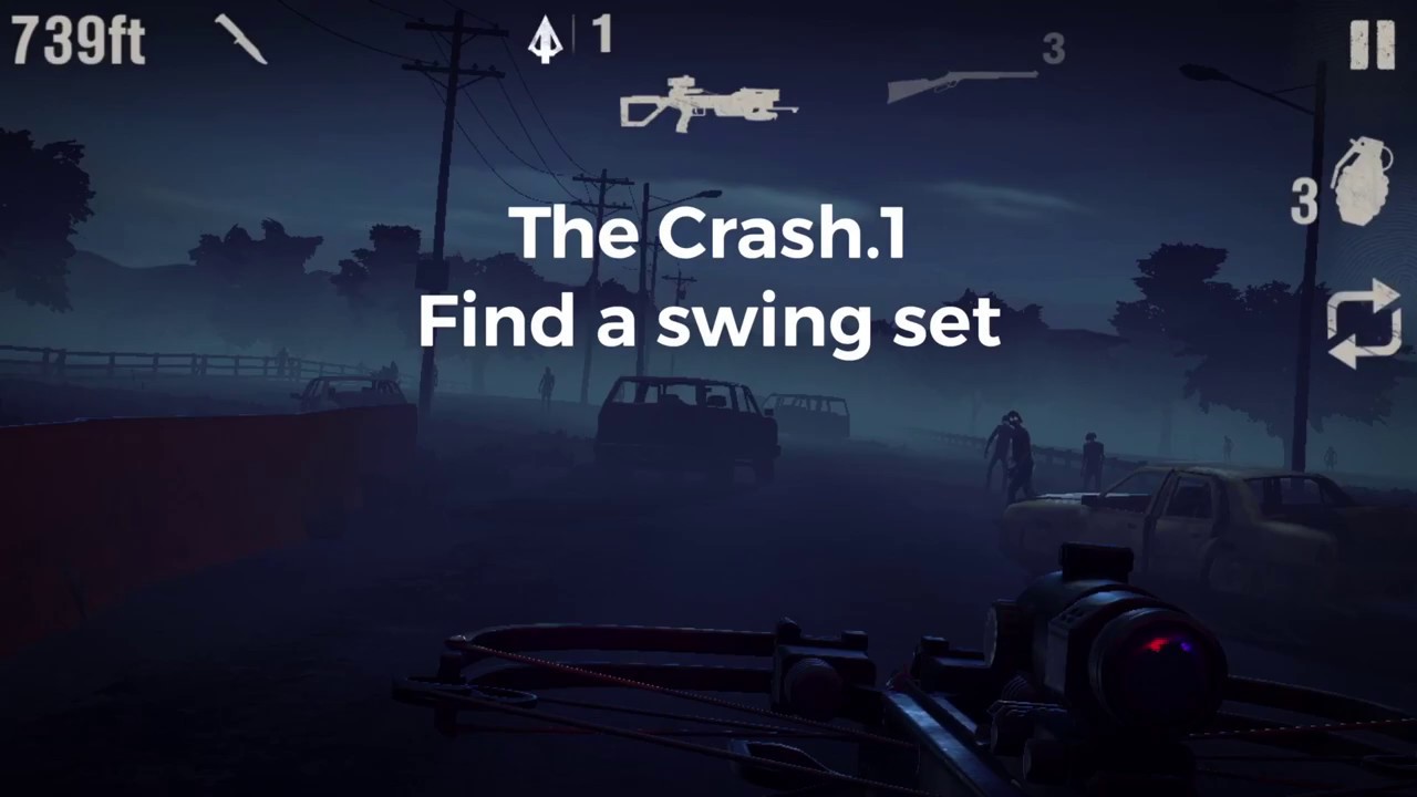 into the dead 2 the crash find the swingset