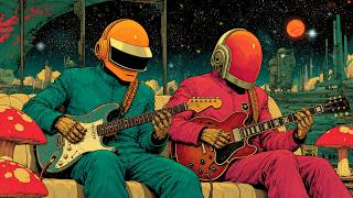 Daft Punk Inspired Chill Disco | Chillout Maxxing🍄🤖 | Funk, French House, Chillwave Playlist