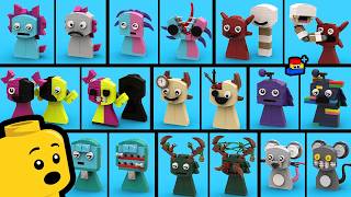 Lego Sprunki Building New Characters Semi-Hemi, Mroona & Wyrum, Kiki & Bouba, Thysto, And More