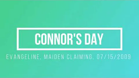 Connor's Day running at Evangeline 07/15/2009