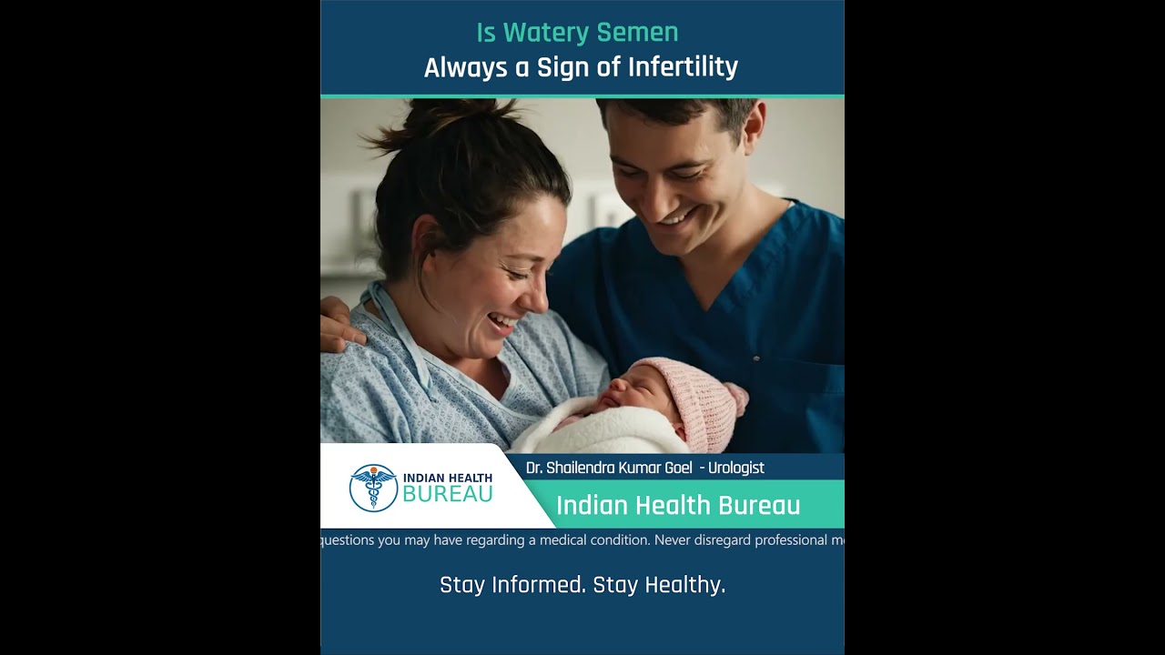 Is Watery Semen Always a Sign of Infertility_क्या पतला वीर्य हमेशा बांझपन का संकेत होता है...