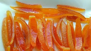طريقة تحضير مربى قشر  البرتقال اللذيذ