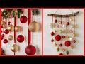 +50 ✅ Ideas de DECORACIÓN COLGANTE para Navidad 🎄 (Ahorra Espacio)