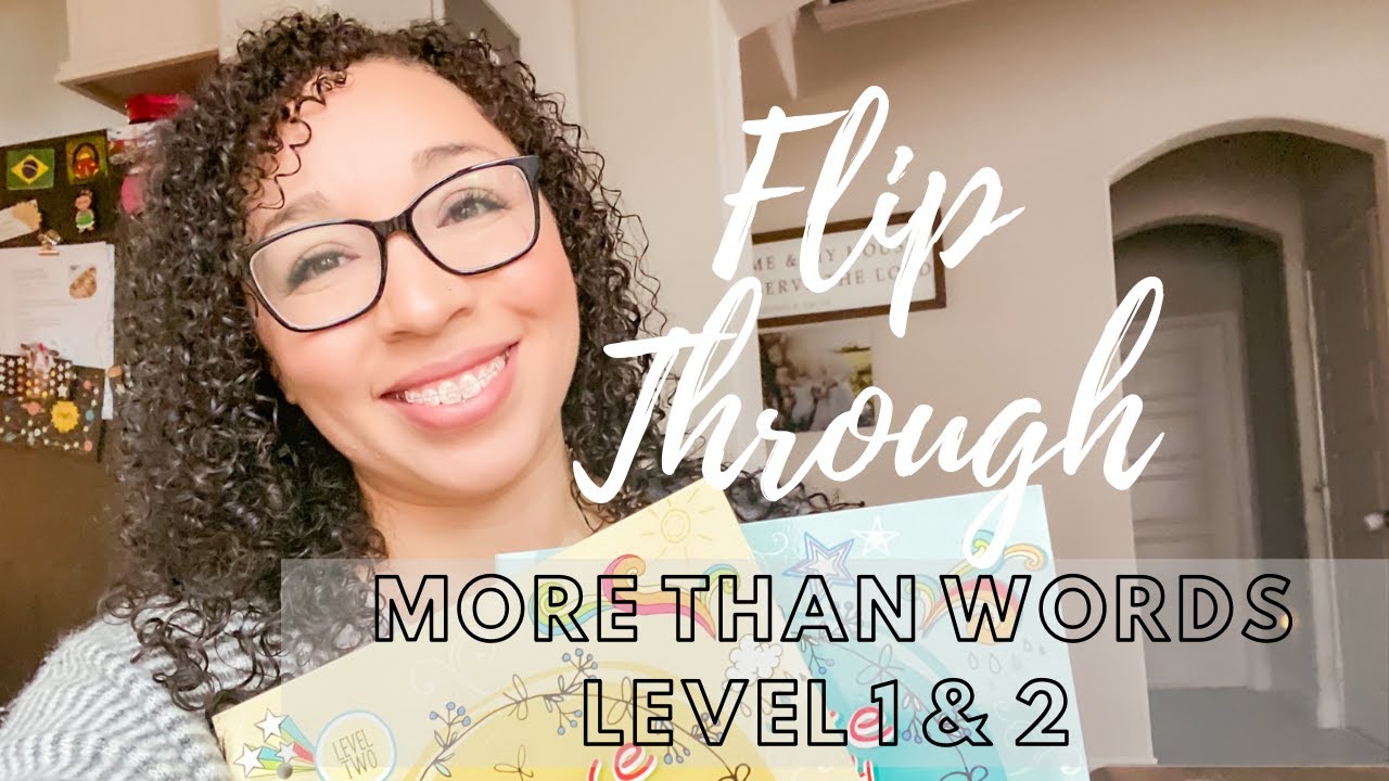 Homeschool Bible Curriculum 2021 // Masterbooks: More Than Words Level ...