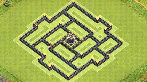 Clash of Clan - NEW TH7 Dark Elixir Farming Base With Air Sweeper Speed Build