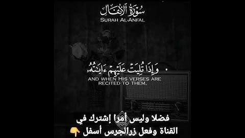 استمع كلام رب العالمين اللهم اجعل القرآن الكريم ربيع قلوبنا ونور صدورنا وجلاء همومنا