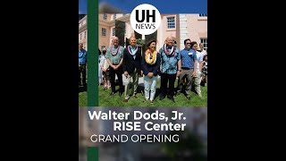 Walter Dods, Jr., Jay H. Shidler, donate Akaji sculpture to UH Mānoa’s RISE