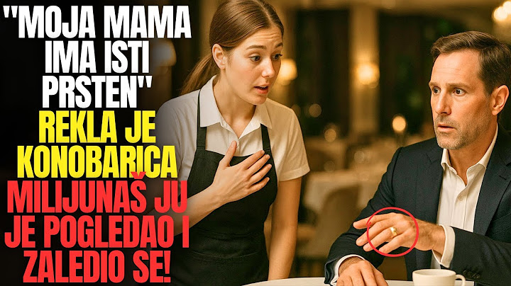 "Moja mama ima isti prsten", rekla je konobarica. Milijunaš ju je pogledao i zaledio se!
