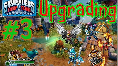 Skylanders: Trap Team: Skylander Upgrading Session Part 3 (Wii U)