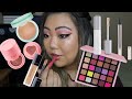 FULL FACE FIRST IMPRESSIONS | GRWM | Trying Out New Products | Pink Spring Makeup Tutorial