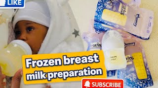 Weekend Babysitting With Dad | Breast Milk Preparation