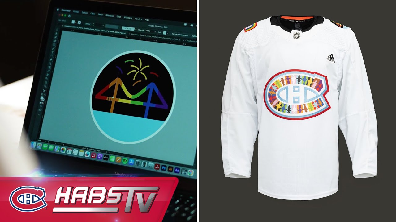 A Habs jersey for Pride Night YouTube