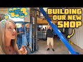 BUILDING OUR DREAM GARAGE!!