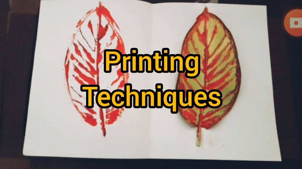 Printmaking Techniques: Relief, Monoprint and Stencil