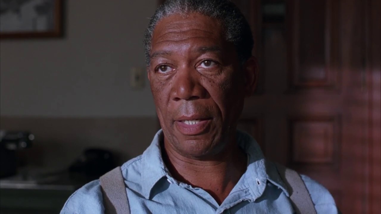 Sueños de fuga - Escena "Red" (Morgan Freeman) Latino HD
