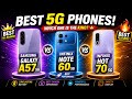 Samsung A57 vs Infinix Note 60 vs Hot 70 | Best Budget 5G Phone?