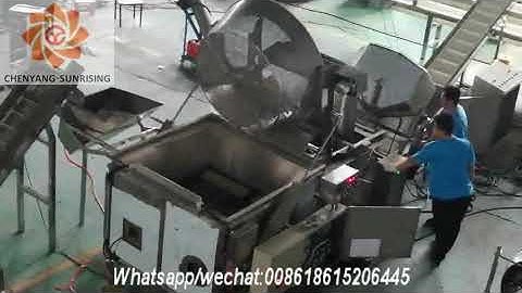 Bath frying machine line/batch fryer Jinan Sunrising