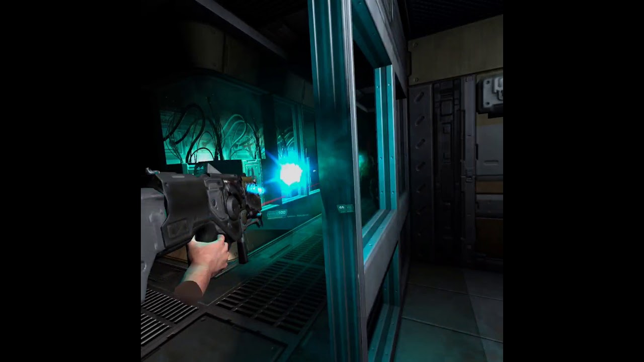 DOOM 3 VR Quest 2 gameplay