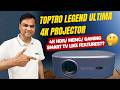 🤔🎬Best Projector under 30K?? 🔥Toptro Legend Ultima 4K Projector Full Review
