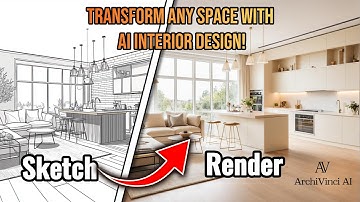 Interior Design AI: From Sketch to Stunning Render in No Time!