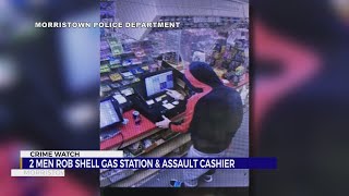 Morristown police asking for assistance identifying 2 robbery, assault suspects