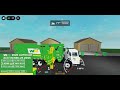 WM Autocar ACX CNG Ngen ZR packing out on long lines of yard waste (Part 2) (107421)