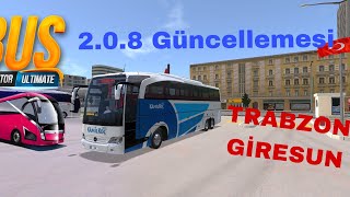 Bus Si̇mulator Ulti̇mate Trabzon-Gi̇resunspor Yeni̇ Güncelleme