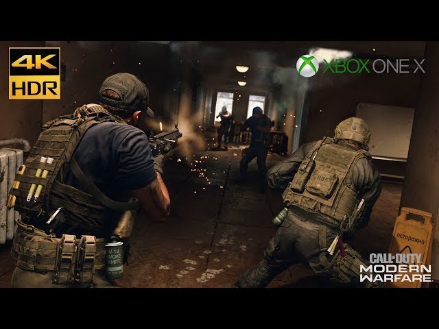 Call Of Duty Modern Warfare 2 Remastered [4K HDR 60FPS UHD Xbox One X]  Gameplay Part #1 