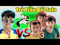 VINH BỊ TRẺ TRÂU ĐẾN NHÀ ĐÒI KÈO SOLO PARKOUR TRONG MINECRAFT | HÀI CƯỜI VỠ BỤNG 🤣 | VinhMC