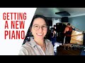 Getting a New Piano