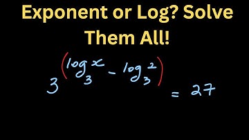 Solving Exponential and Logarithmic Equations | STEP-BY-STEP. Pre-Calculus 12, Algebra II