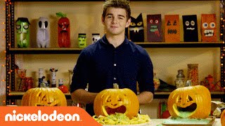 How To Create Puking Pumpkins W Jack Griffo Halloween Hacks Nick