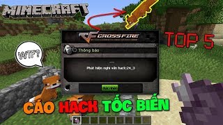 Top 5 Tính Năng Siêu Thú Vị Mà Bạn Chưa Bao Giờ Thử Tới Trong Minecraft - Cáo Hack Tốc Biến