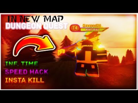 Insta Kill Finish In 60 Sec Dungeon Quest Hack In New Map - how to kill everything on the map roblox hack