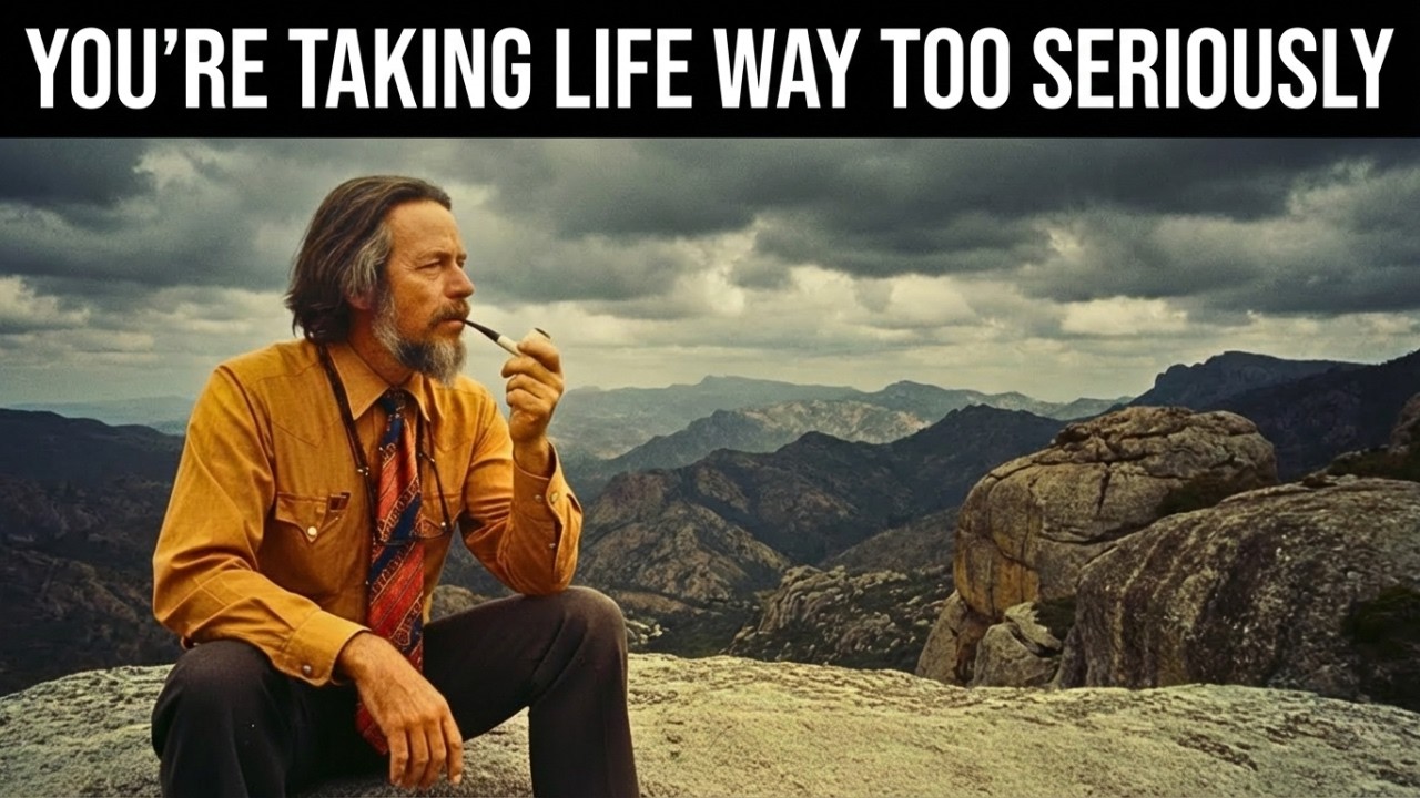 You're Taking Life WAY Too Seriously  - Alan Watts