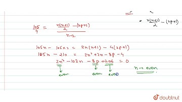 Two consecutive number from n natural numbers 1,2,3,……, n are removed. Arithmetic mean of the re...