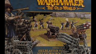 Model Kit Showcase: Warhammer: The Old World - Helblaster Volley Gun &amp; Helstorm Rocket Battery