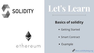 Introduction to Solidity