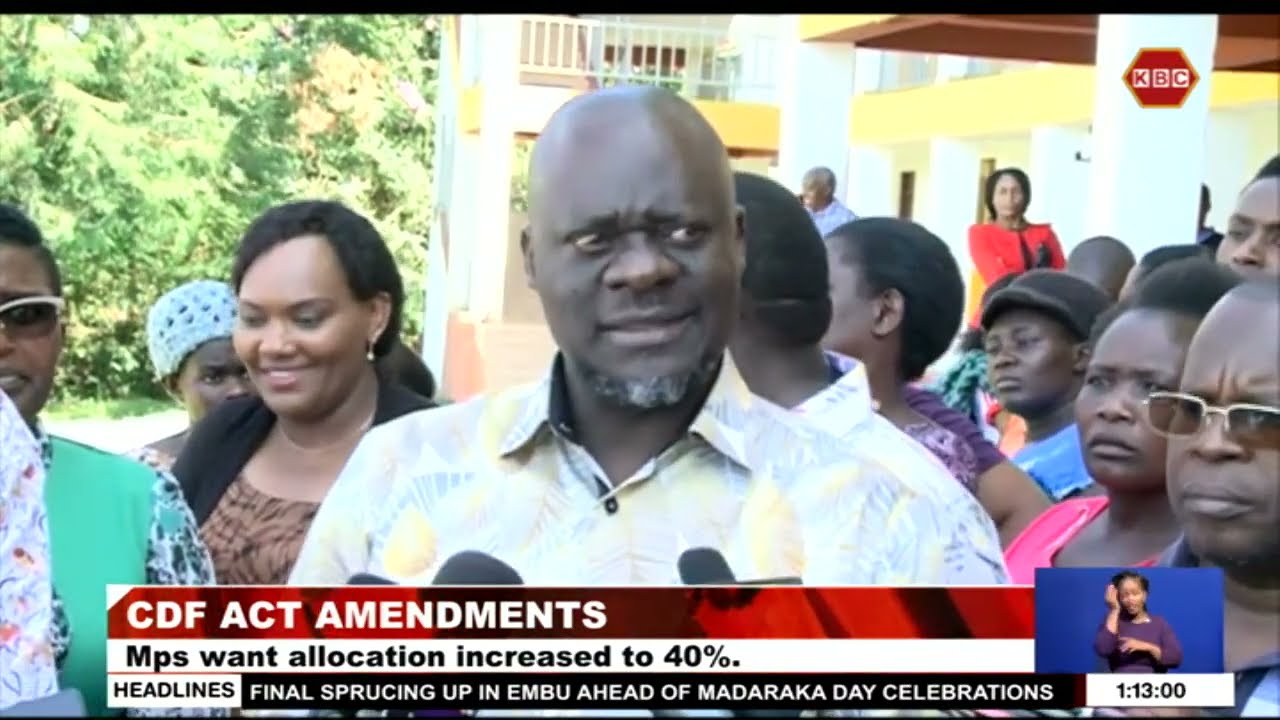 Committee to consider amendments to the CDF act to cater for diverse needs of Kenyans