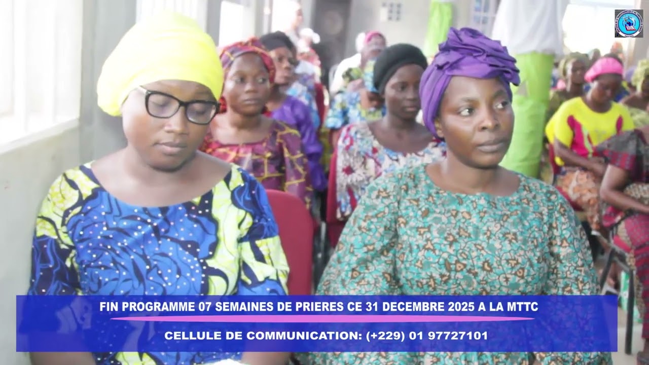 Fin programme 07 semaines de prières à la MTTC 