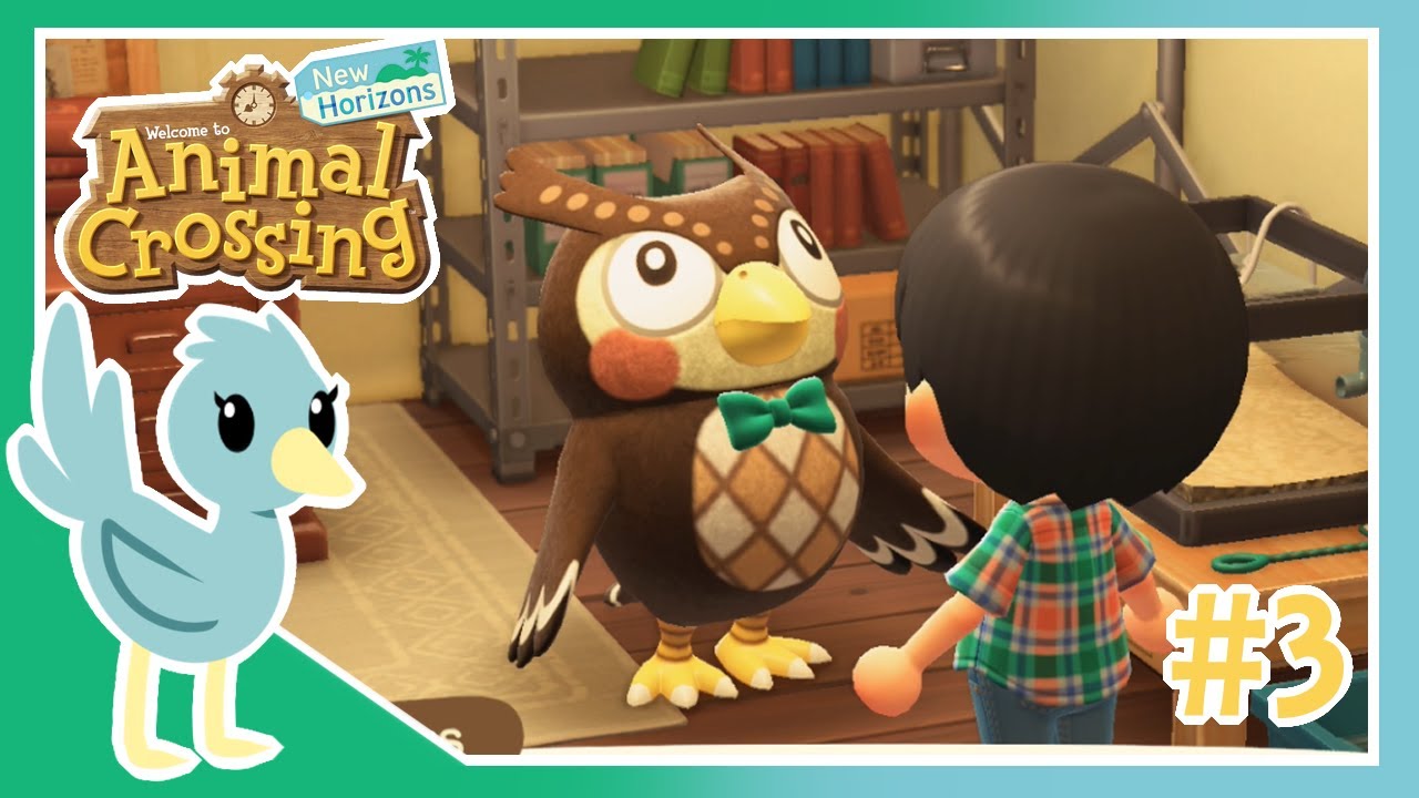 Blathering Blathers Animal Crossing New Horizons 3 YouTube
