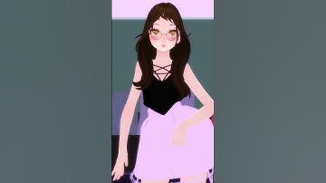 New OC Test 【MMD】 #mmd #shorts