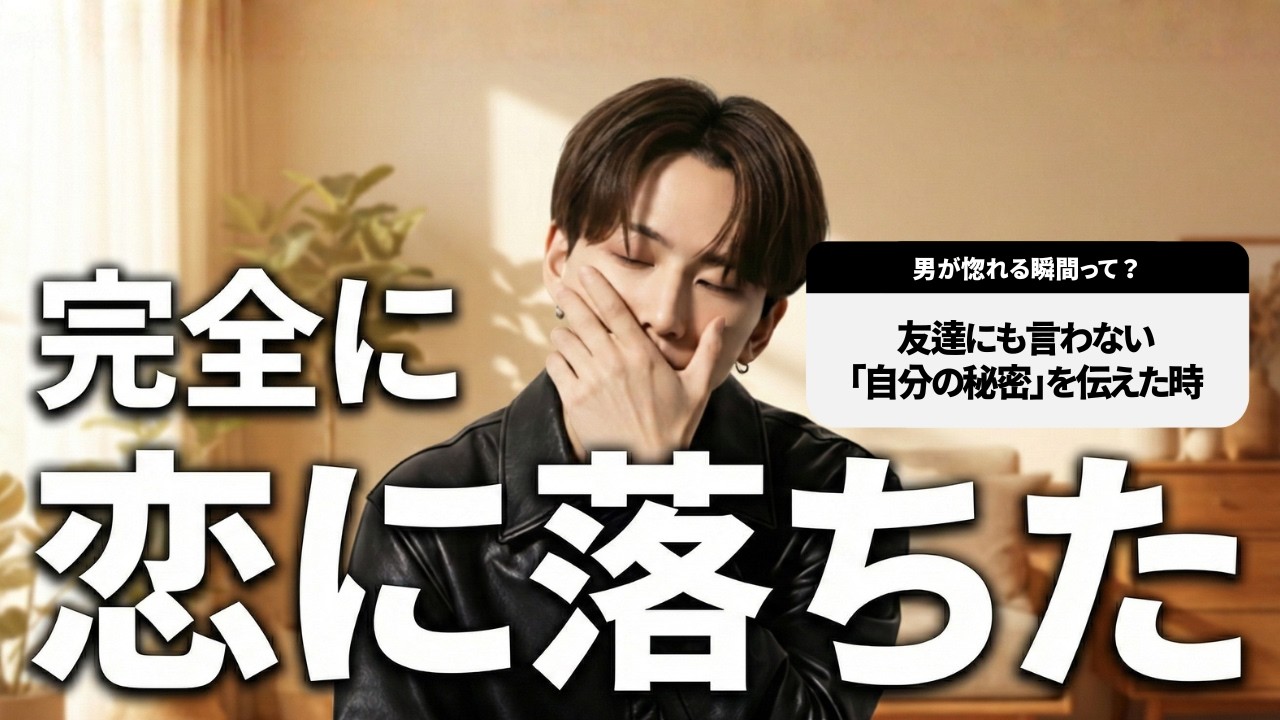 【保存版】男を惚れさせる溺愛トーク術を全部教えます