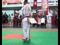 بشار ناجح حسين ضد احمد كاظم عباس في بطولة العرب للكيوكوشنكايkyokushinkai تونس 2011