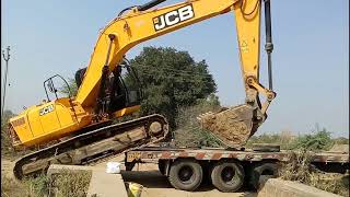 New jcb poclain 210 loading on track