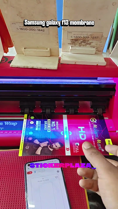 Samsung galaxy f13 membrane hd 😃#shorts #shortvideo #stickerplaza #membran