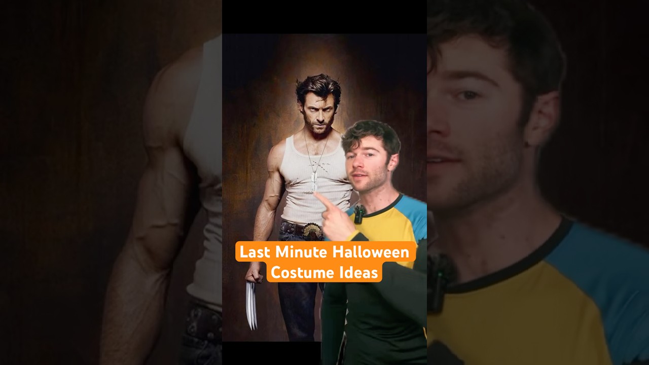Last Minute Halloween Costume Ideas 🎃| 